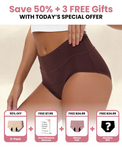 NEW: Comfort Plus Leakproof Underwear (Bundles)