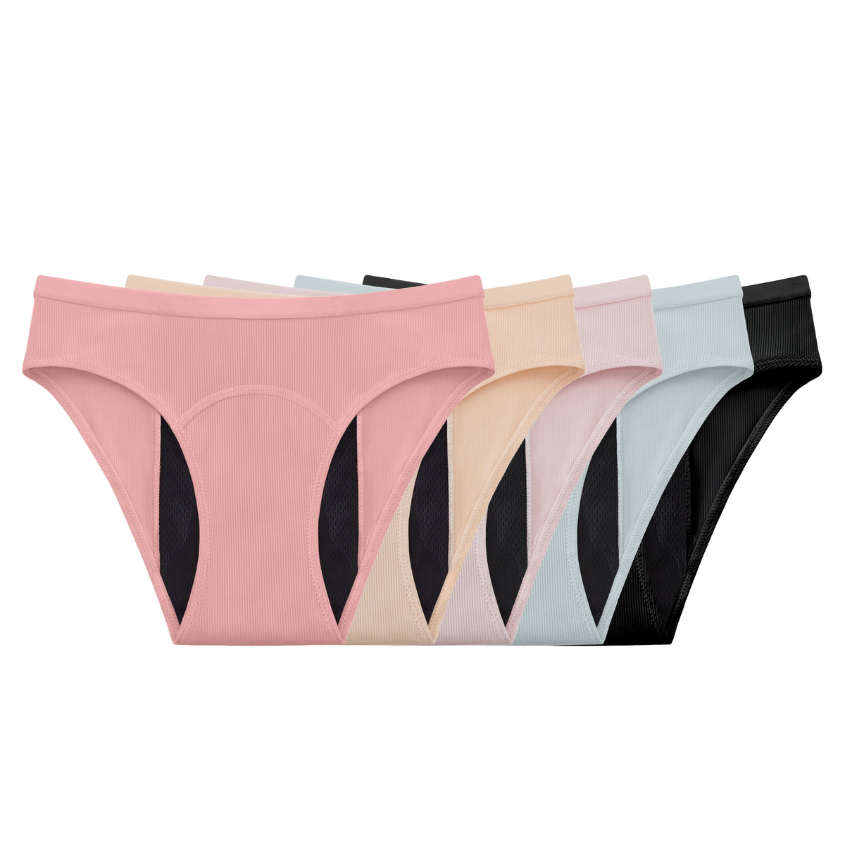 Bikini Leakproof Underwear (Heavy Absorbency 5-Pack)