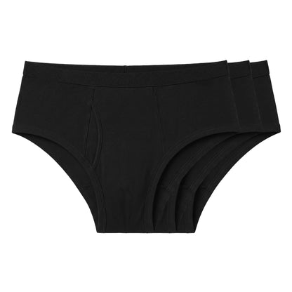 Men's Leakproof Brief (Black 3-Pack)