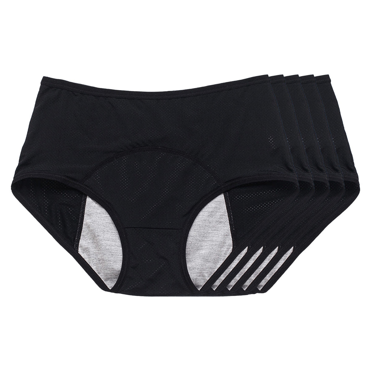 Comfy & Discreet Leakproof Underwear (5-Pack)