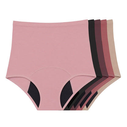 Cotton Leakproof High Waisted (5-Pack)