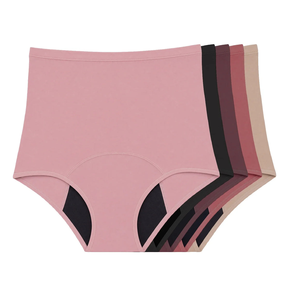 Cotton Leakproof High Waisted (5-Pack)