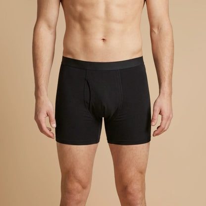Men’s Leakproof Boxer Brief (Black 6-Pack)
