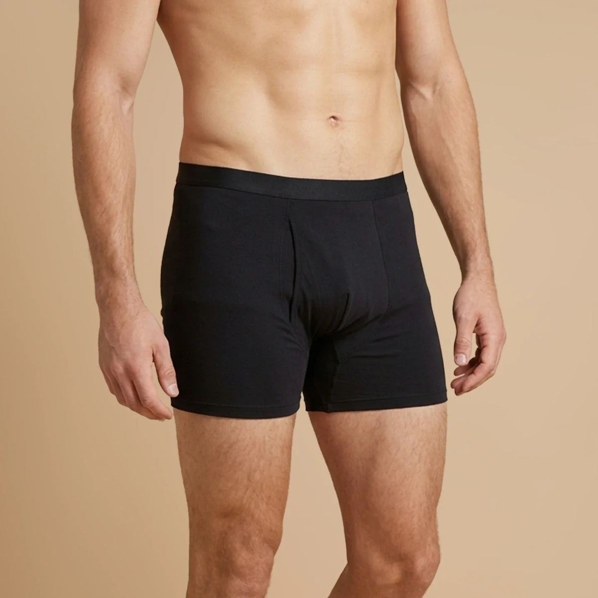 Men’s Leakproof Boxer Brief (Black 3-Pack)