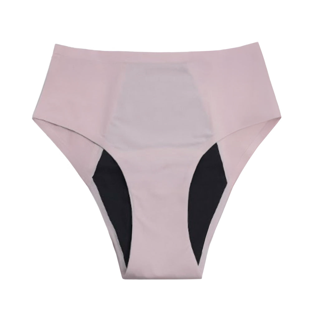NEW: Seamless Leakproof High Waisted 5-Pack (Heavy Flow Pink Version)